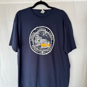Navy blue Lisbon T-shirt